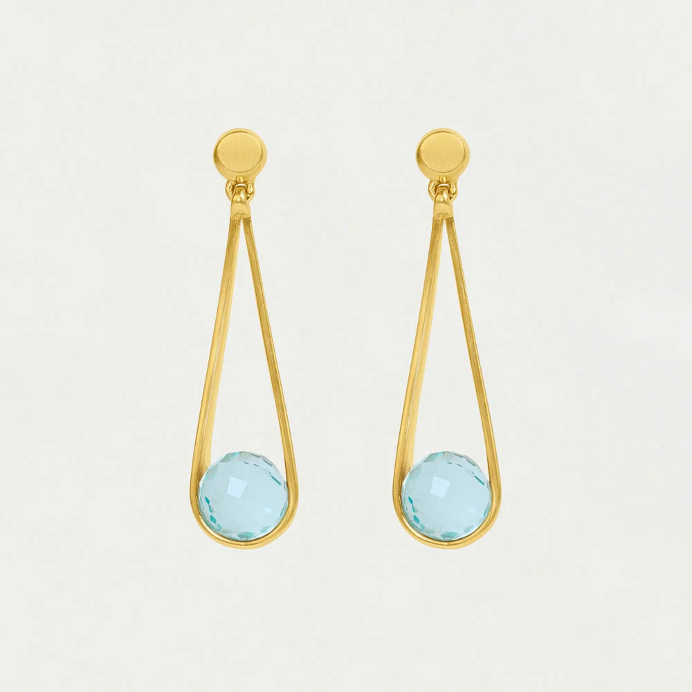 Dean Davidson Mini Ipanema Earrings Sky Blue
