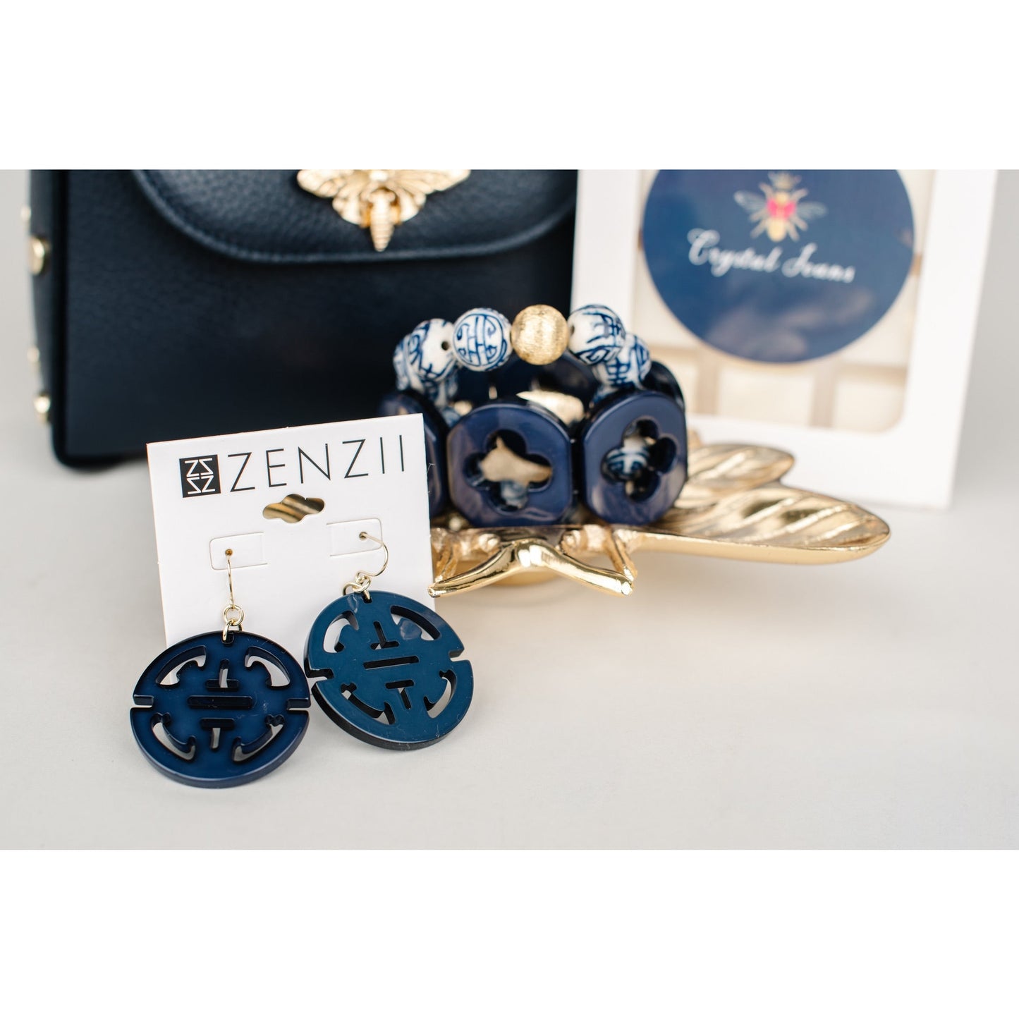 Lisi Lerch Blue Chinoiserie Bracelet