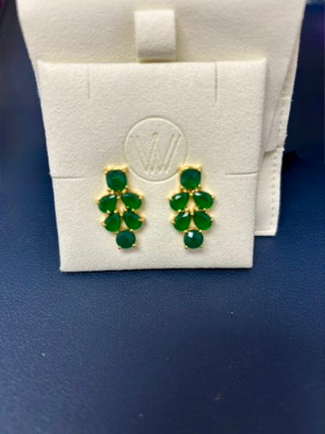 Winton + Waits Mirage Earring-Green