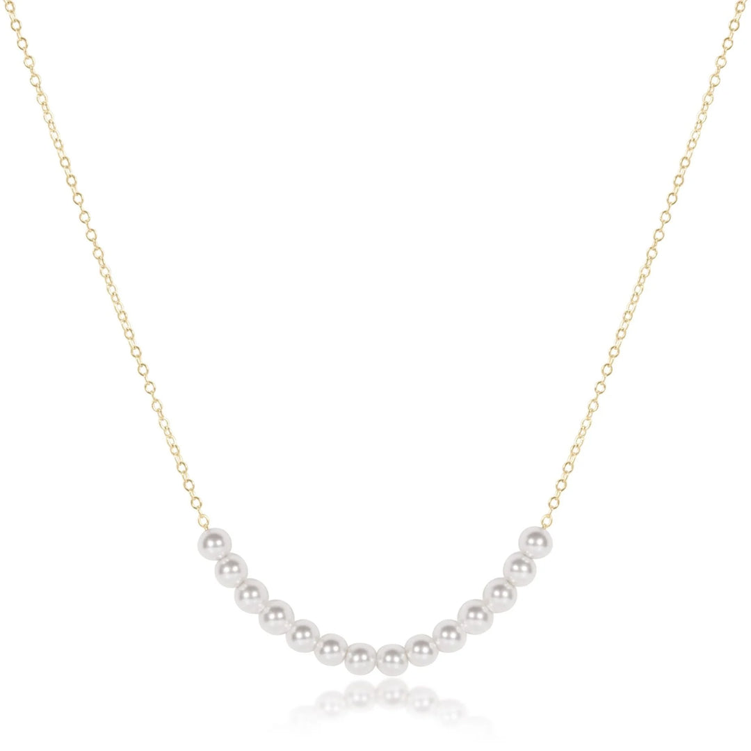 Enewton 16" Necklace Gold - Beaded Bliss Pearl