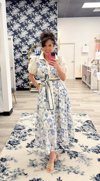 Vivienne Bleu Garden Dress