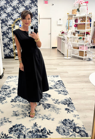 Eleanor Black Maxi Dress