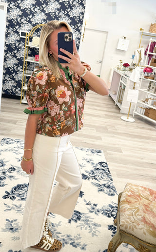 Sandstone Wide Leg Pant