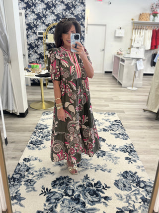 Camellia Midi Dress