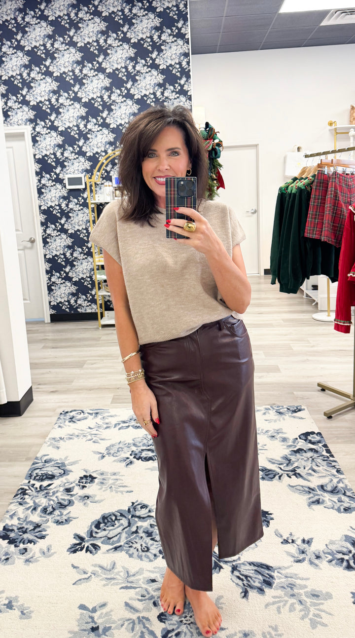 Merlot By The Glass Skirt