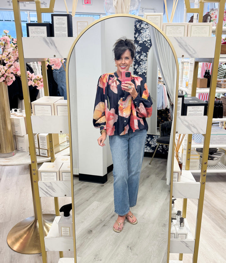Lorraine Floral Top