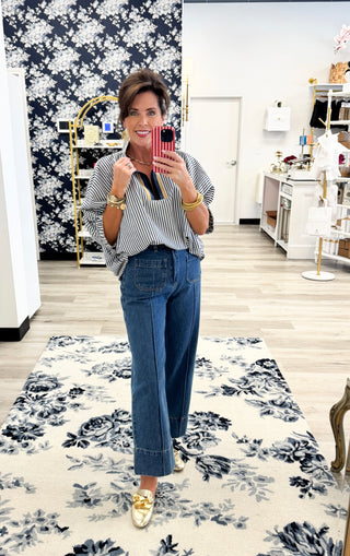 Valeria Stripe Top