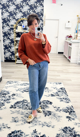 Ruston Mock Neck Sweater