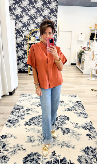 Marlowe Mock Neck Top