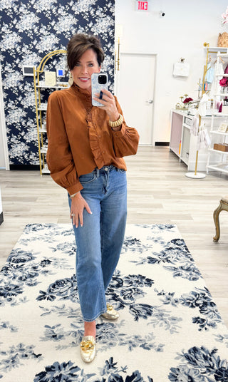 Ruston Ruffle Top