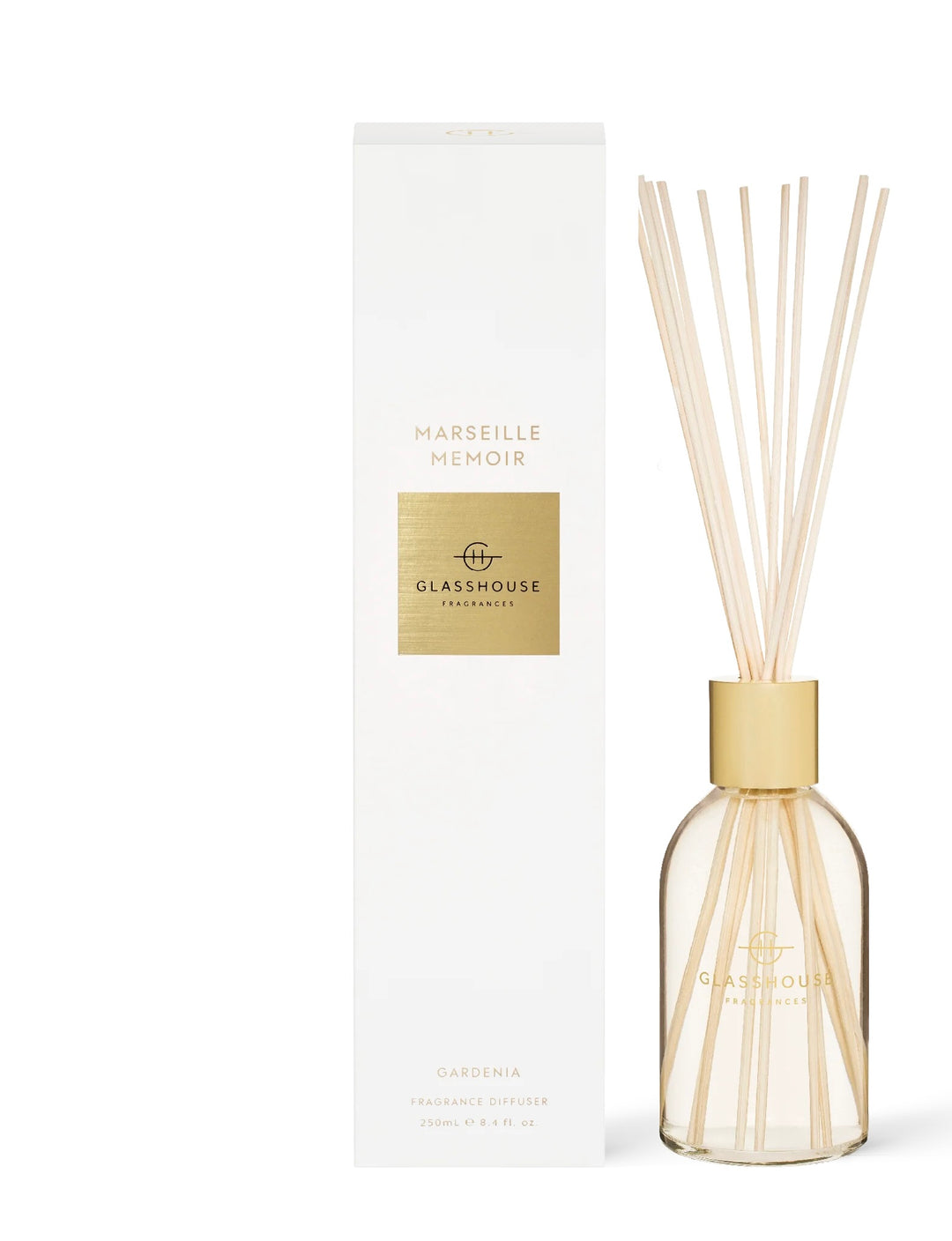 Glasshouse 8.4 fl oz. Diffuser - Marseille Memoir Gardenia