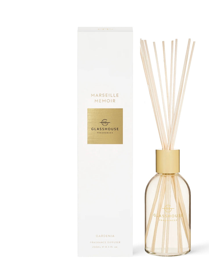 Glasshouse 8.4 fl oz. Diffuser - Marseille Memoir Gardenia
