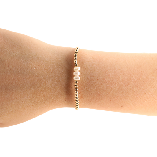 Harper Pearl Beaded Bracelet