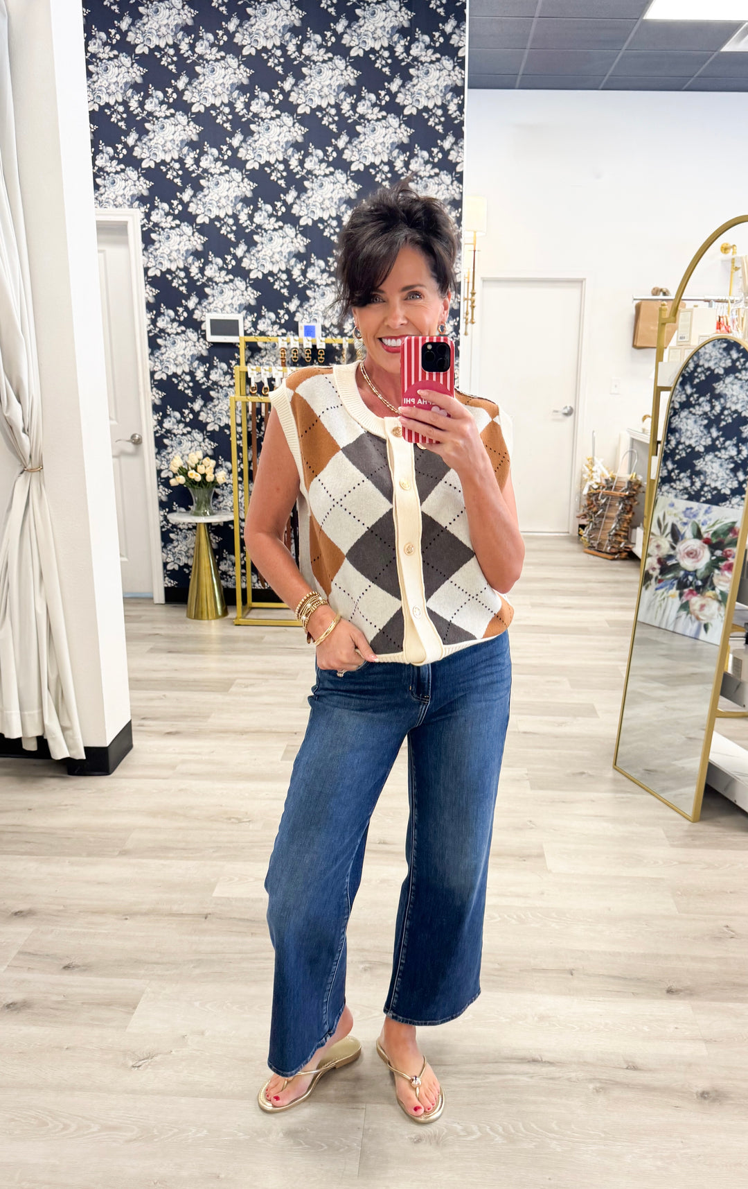 Heather Agryle Sweater Vest