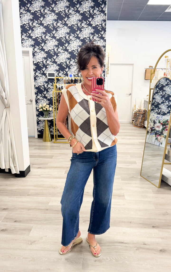 Heather Agryle Sweater Vest