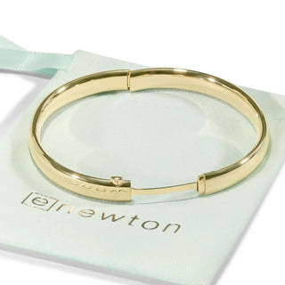 E Newton Cherish Gold Comfort Fit Bangle