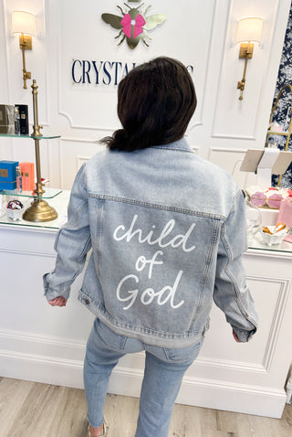 Child of God Denim Jacket