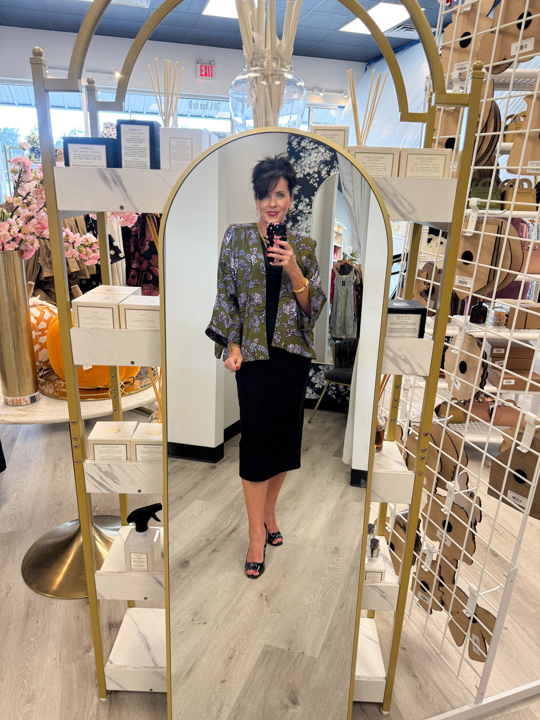 Winton + Waits Valverde Short Kimono