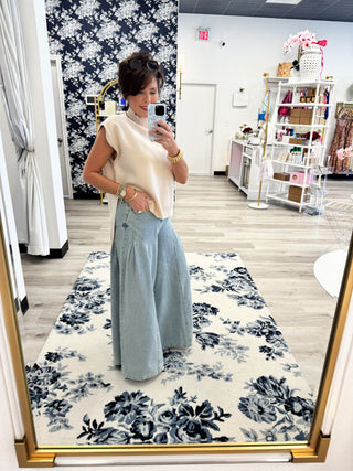 Astoria Wide-Leg Denim