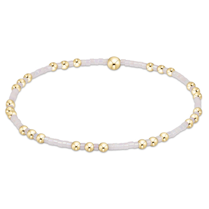 Enewton Hope Joy Bracelet - Silky White