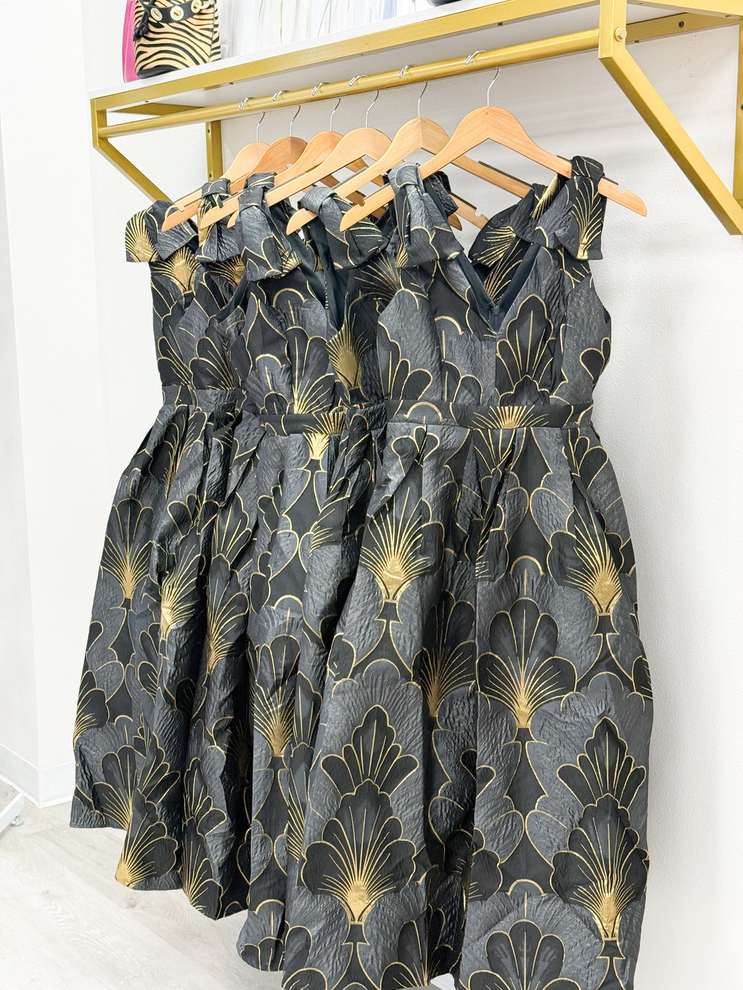 Josephine Jacquard Midi Dress