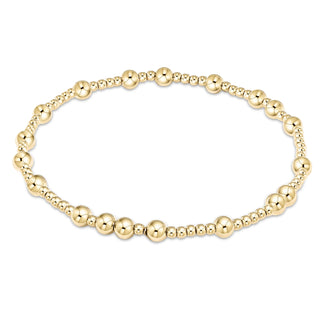 hope unwritten bracelet - gold extends 7.25"