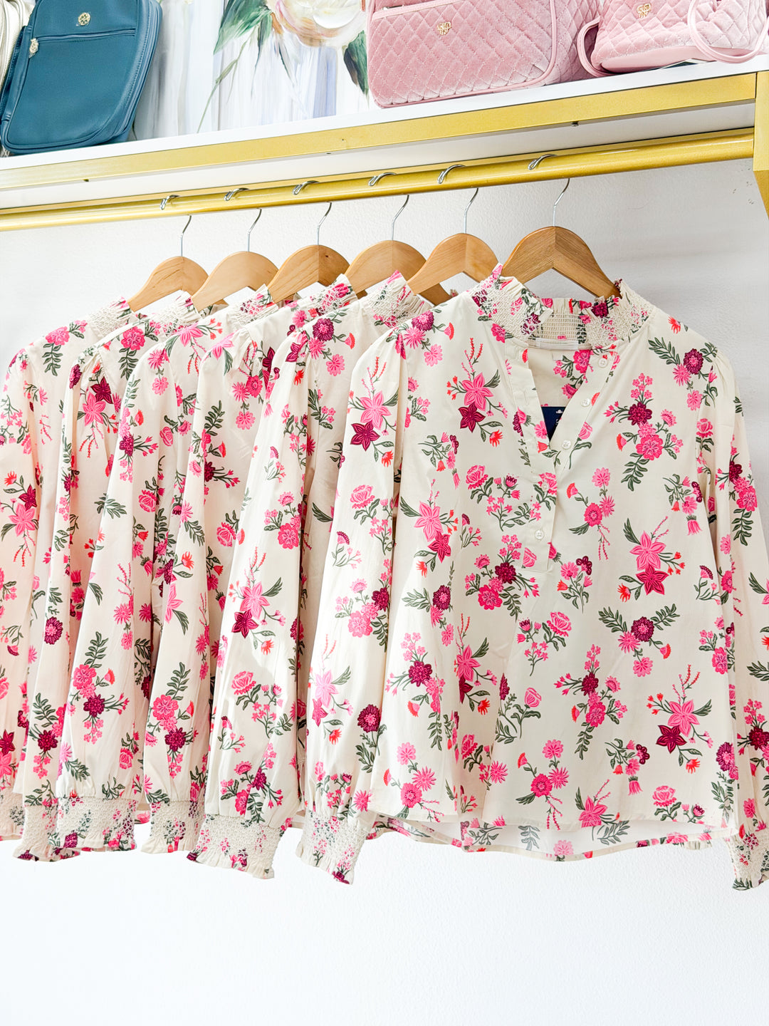 Mary Square Kimberly/Mistflower Pink Top