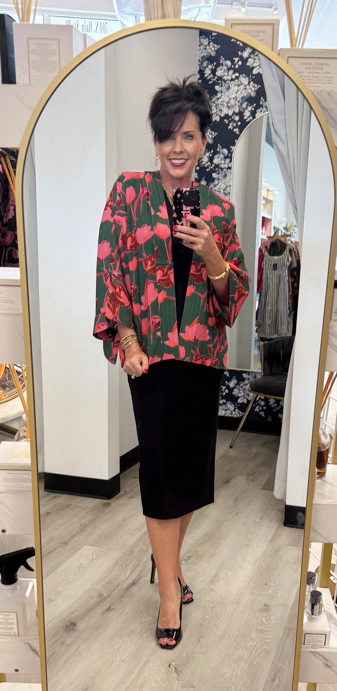 Winton + Waits Tulip Trail Short Kimono
