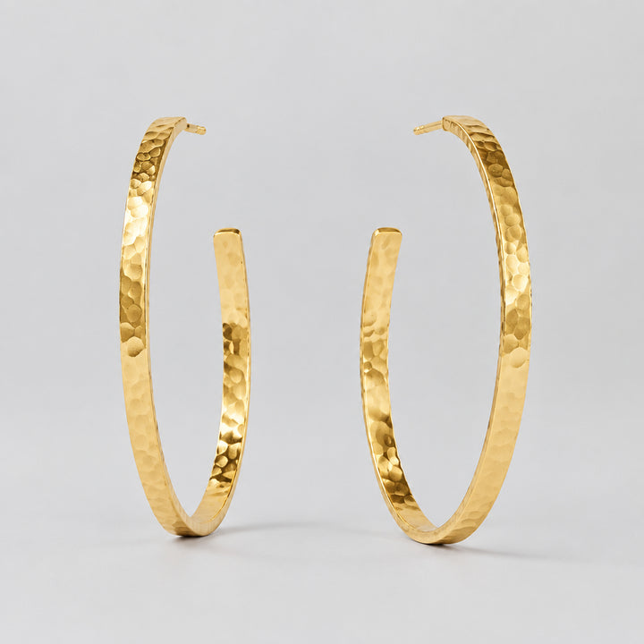 Julie Vos Crescent Hoop-Large