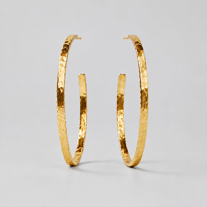 Julie Vos Crescent Hoop-Extra Large