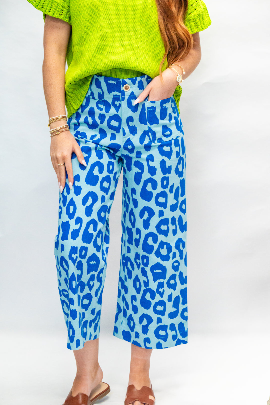 Colette Leopard Pants