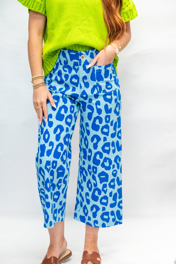 Colette Leopard Pants