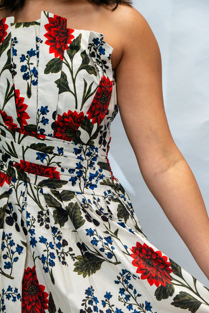 Belmont Floral Midi Dress