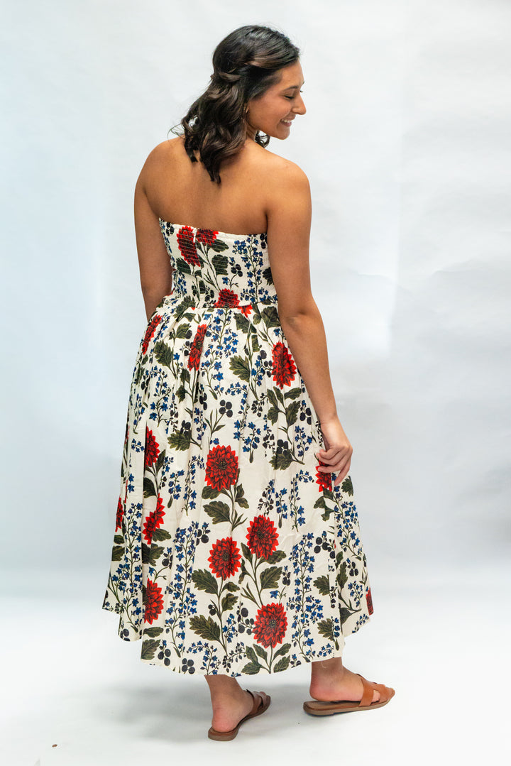 Belmont Floral Midi Dress