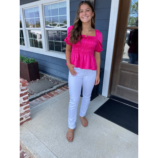 Dance with Me Silk Top