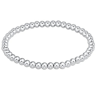  classic sterling 4mm bead bracelet