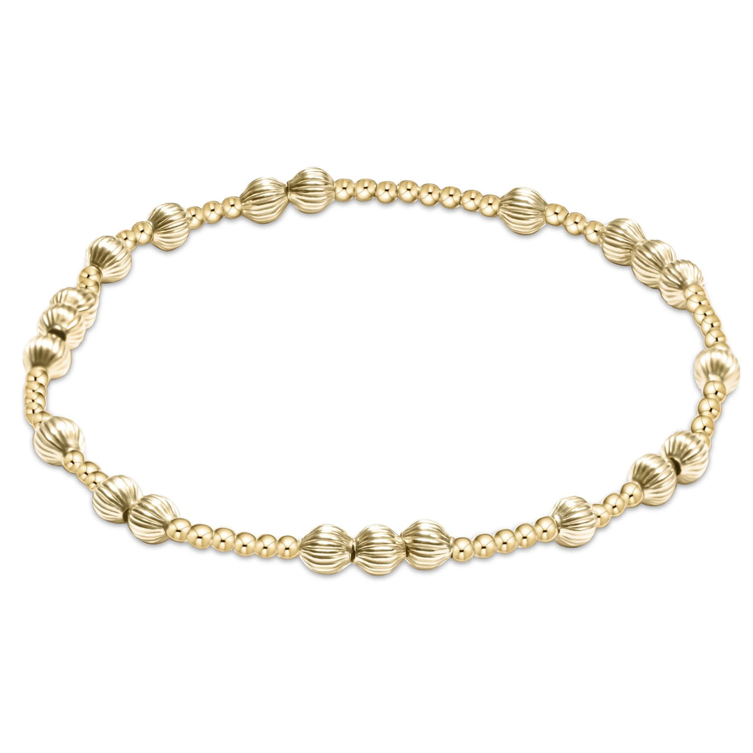 Enewton Design Extends Hope Unwritten Dignity Gold 4mm Bracelet