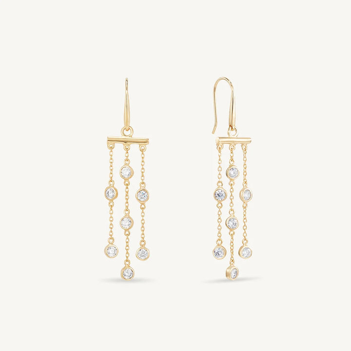 Dean Davidson Orsay Droplet Earrings Clear CZ