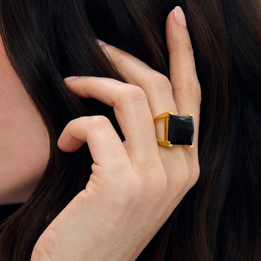 Dean Davidson Plaza Ring Black Onyx
