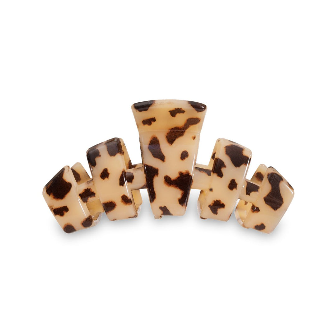 Teleties Classic Hair Clip | Small | Blonde Tortoise