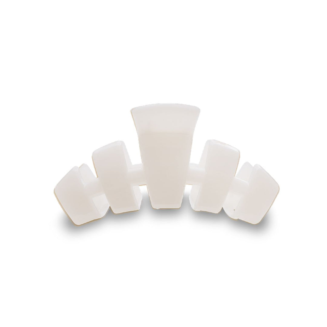 Teleties Classic Hair Clip | Small | Coconut White