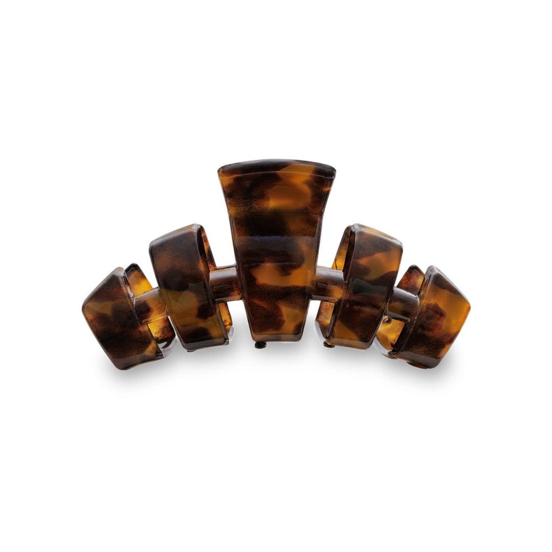 Teleties Classic Hair Clip | Small | Tortoise