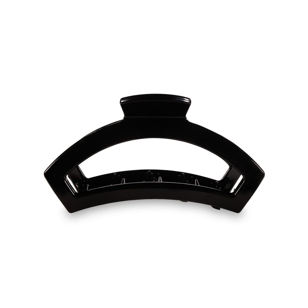 Teleties Open Hair Clip | Medium | Jet Black