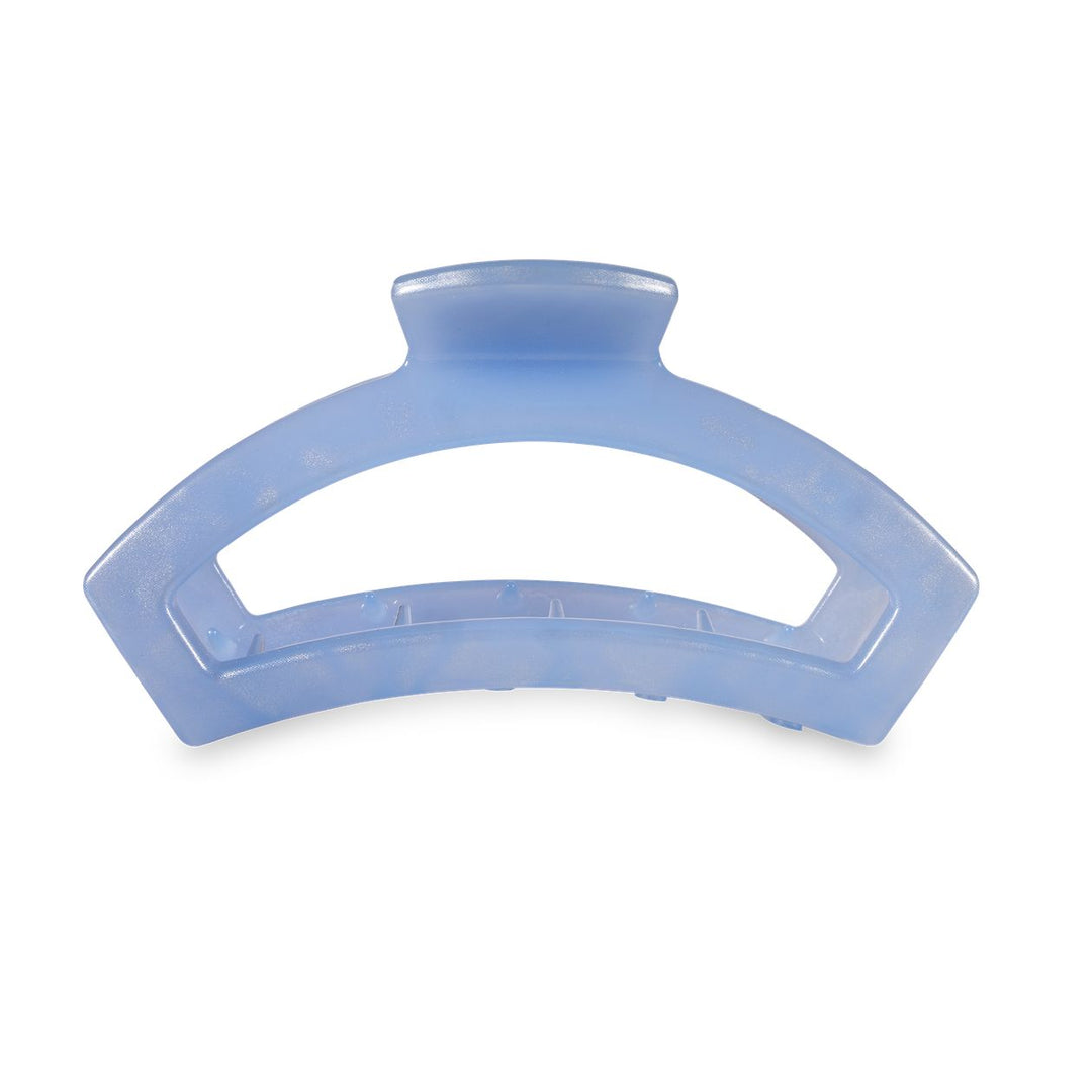 Teleties Open Hair Clip | Medium | Blue Lagoon