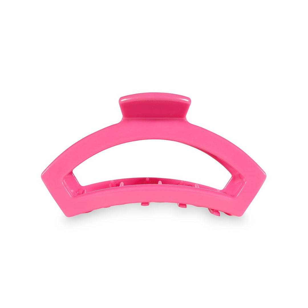 Teleties Open Hair Clip | Small | Paradise Pink