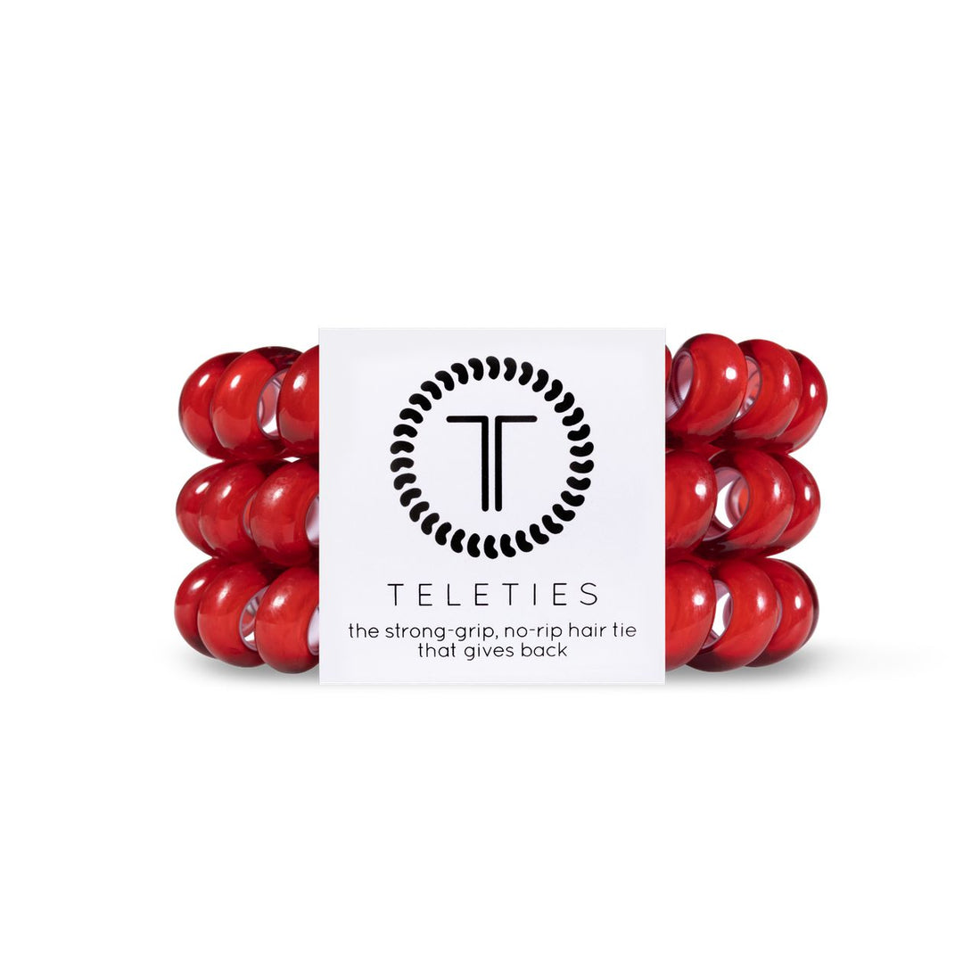 Teleties Scarlet Red (Pack of 3) Large