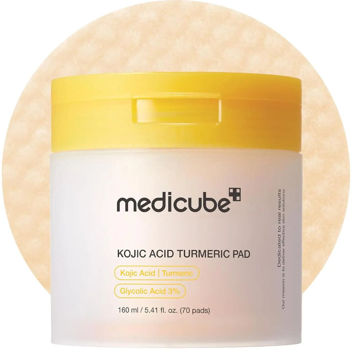 Medicube Kojic Acid Turmeric Brightening Pad 70 Pads