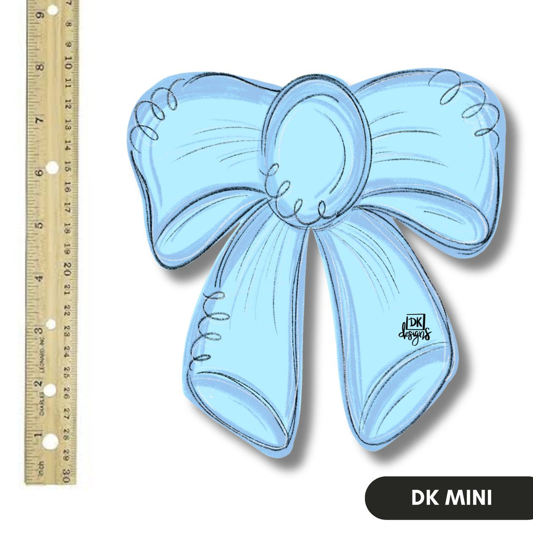 Dk Designs Blue Bow Mini