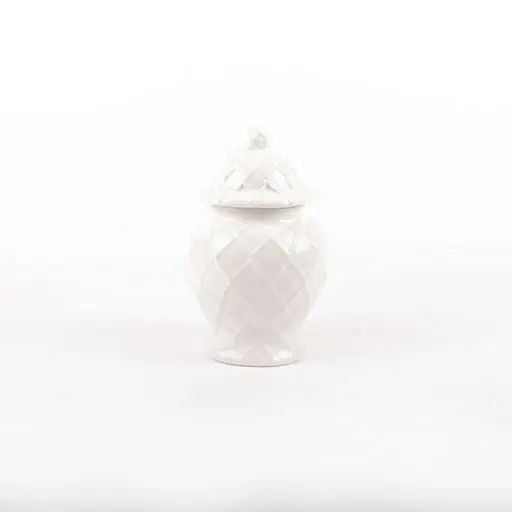 Ginger Jar White - Small