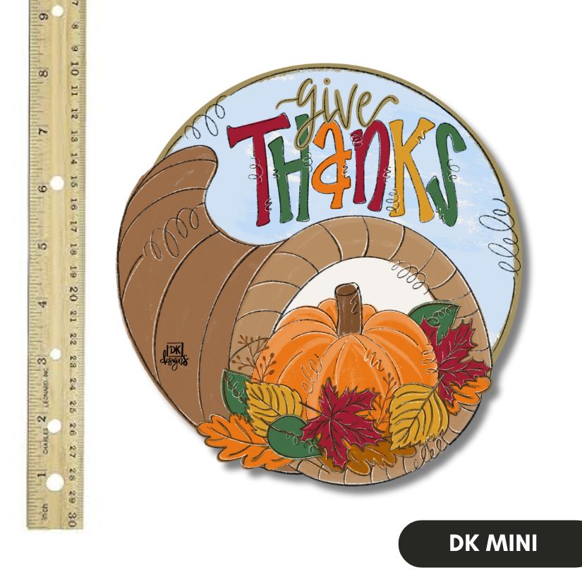 Dk Designs Give Thanks Mini